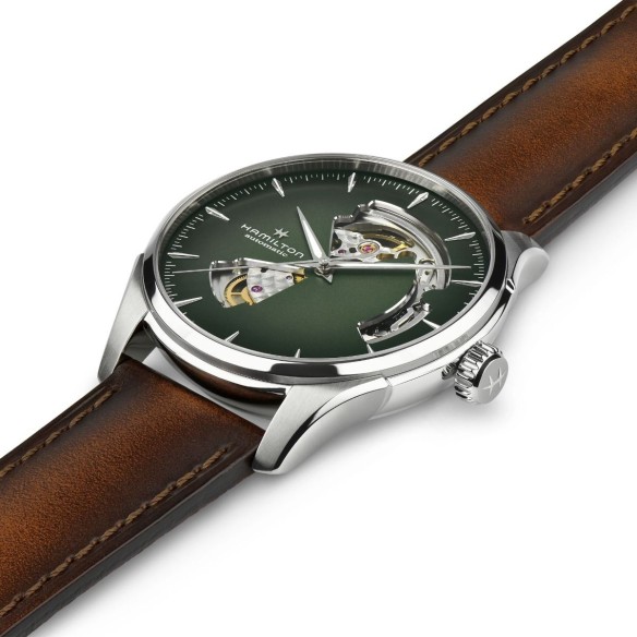 OROLOGIO JAZZMASTER OPEN HEART AUTO