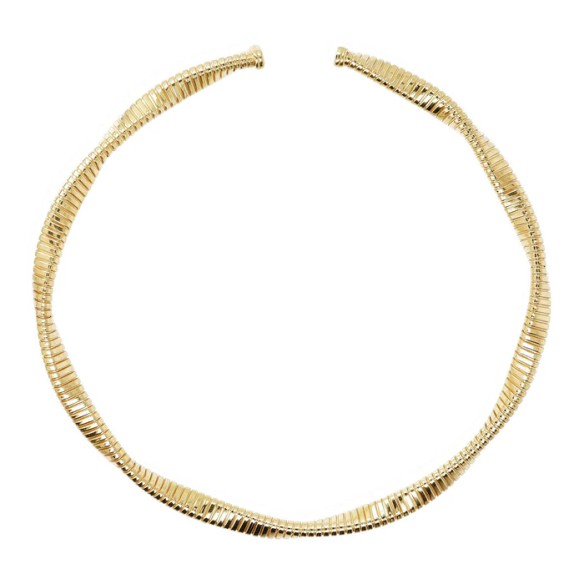 Collana Choker Tubogas Ritorto