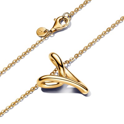 Collana Cuore Linea Sinuosa 2