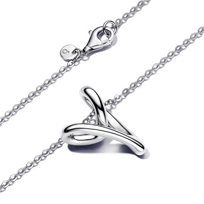 Collana Cuore Linea Sinuosa 2