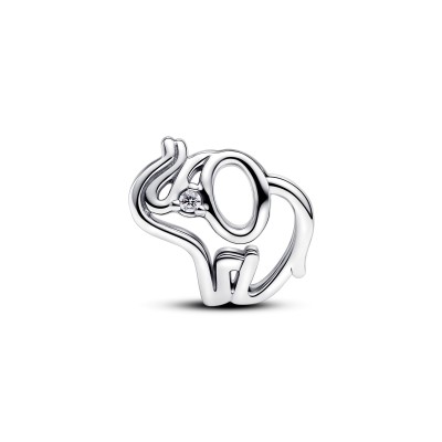 Charm Openwork Elefante 2
