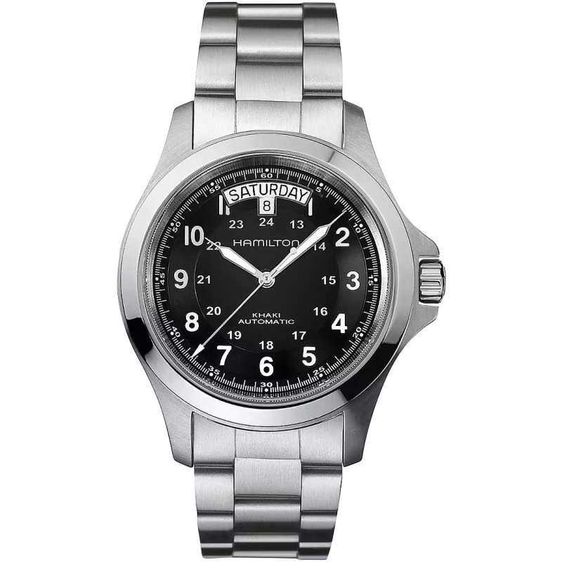 OROLOGIO KHAKI AUTO UOMO ACCIAIO