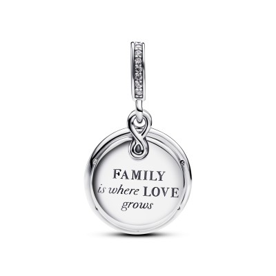 Charm Pendente Albero della Famiglia che si illumina al buio 2