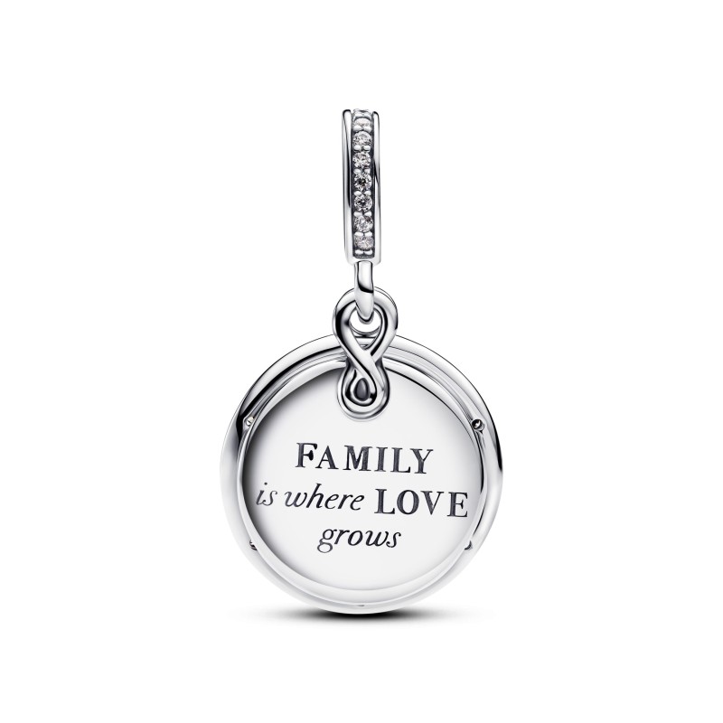 Charm Pendente Albero della Famiglia che si illumina al buio