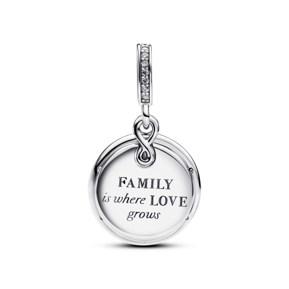 Charm Pendente Albero della Famiglia che si illumina al buio