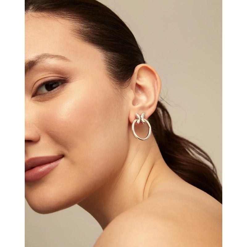Orecchini placcati argento Sterling