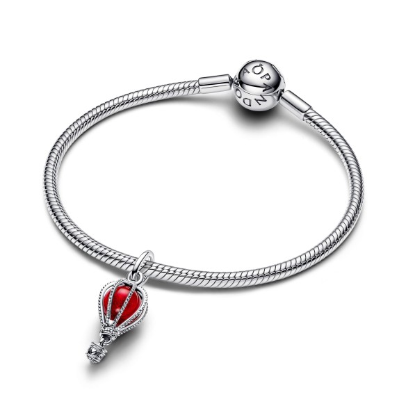 Charm Pendente Mongolfiera Rossa