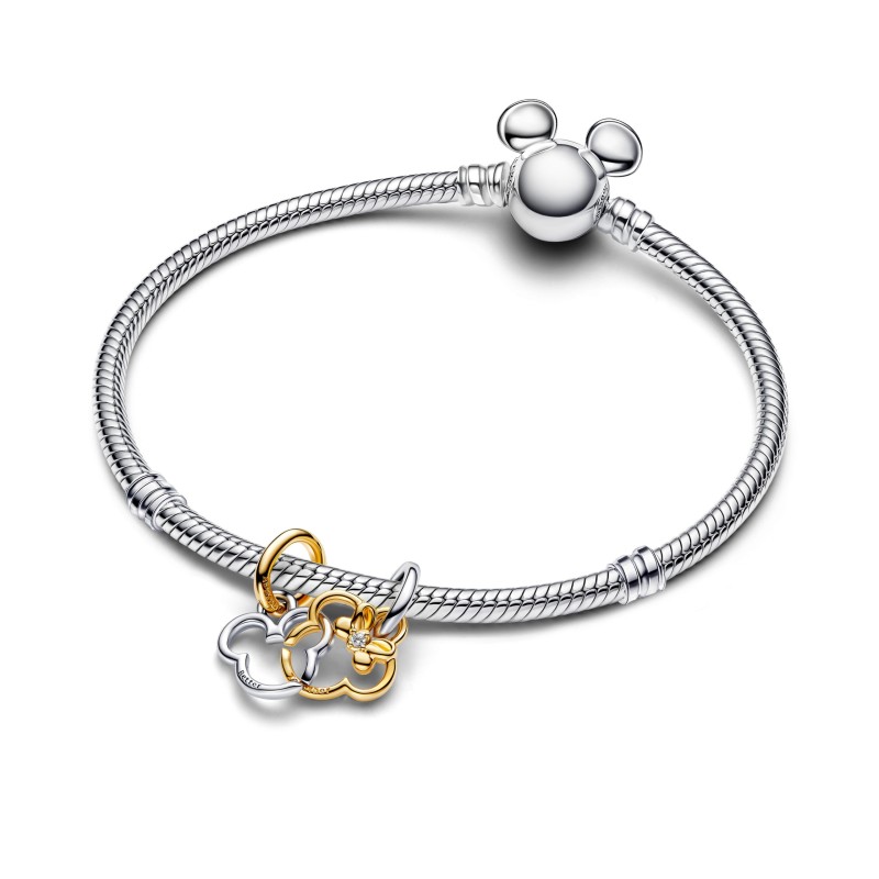 Disney, pendente Mickey e Minnie divisibile