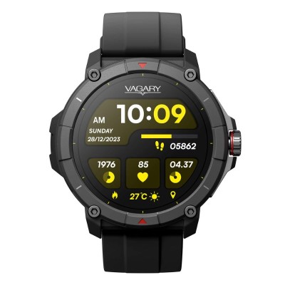 Orologio Smartwatch X04A Nero Multifunzione