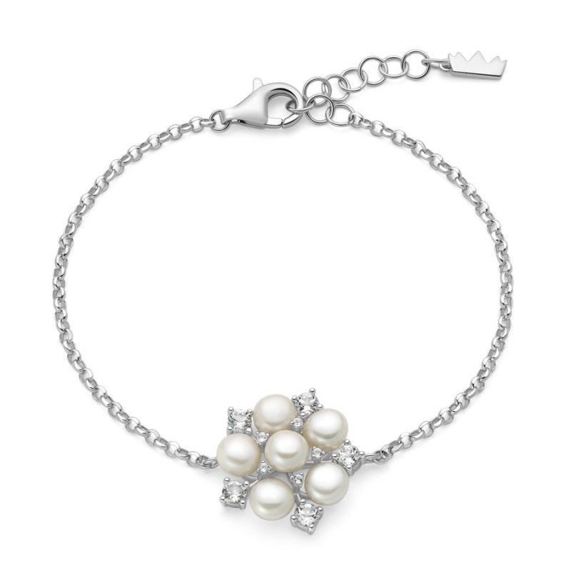 Bracciale di perle Unica con bouquet di perle Oriente
