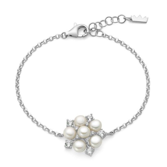Bracciale di perle Unica con bouquet di perle Oriente