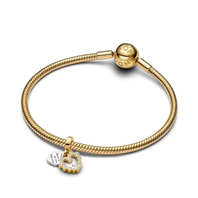 Charm Pendente Doppio Cuore Nessuna come Te 2