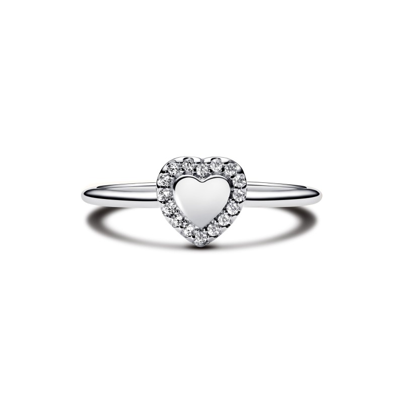 Anello Cuore e Pavè da Incidere