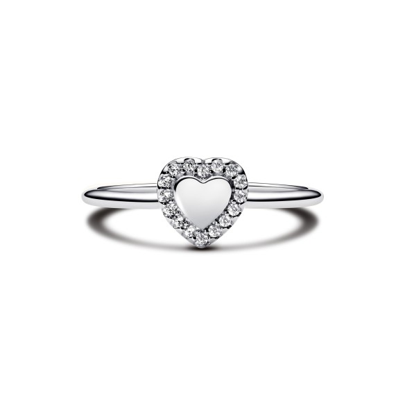 Anello Cuore e Pavè da Incidere