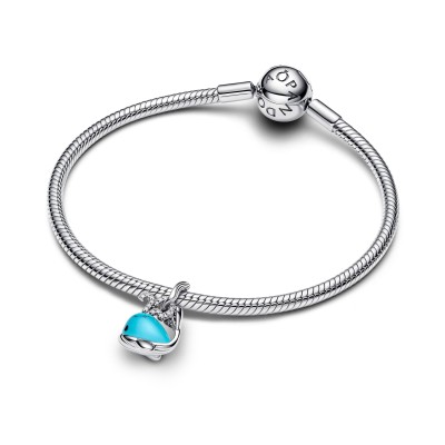 Charm Pendente Balena Turchese 2