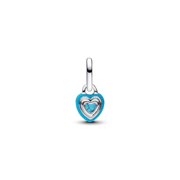 Charm Mini Pendente Turqoise Chakra Heart Pandora ME