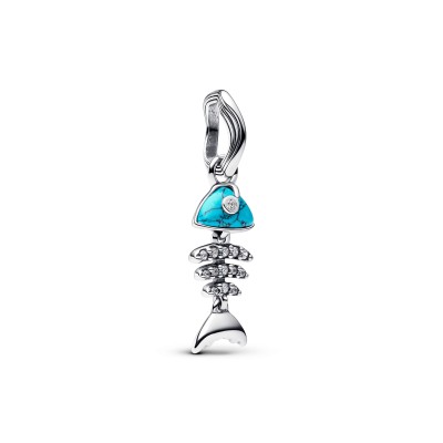 Charm Lisca Di Pesce Turchese