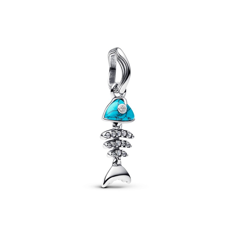Charm Lisca Di Pesce Turchese