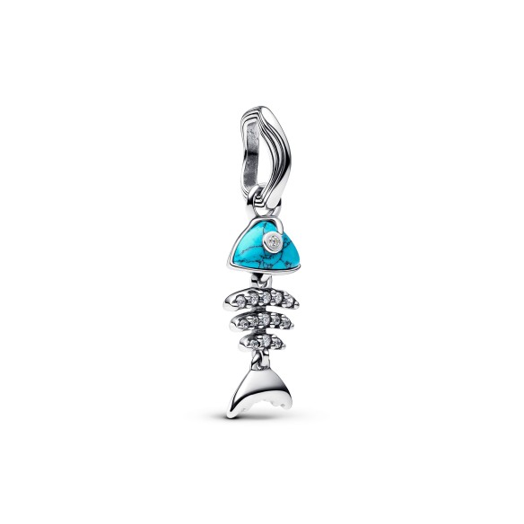 Charm Lisca Di Pesce Turchese