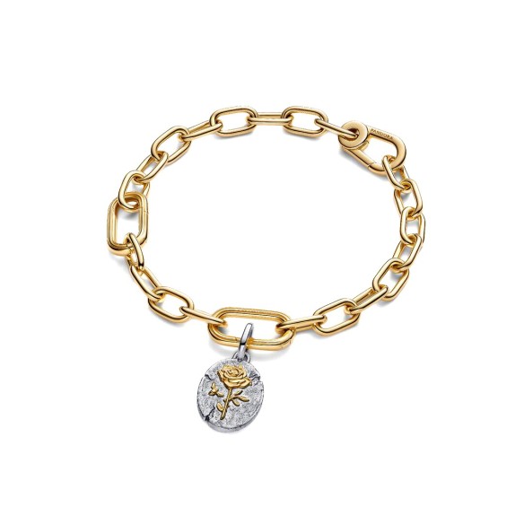 Charm Medallion Rosa "Rosa Inter Spinas Crescit"