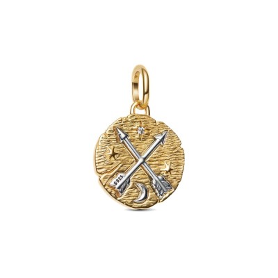 Charm Medallion Frecce "Ad Meliora"
