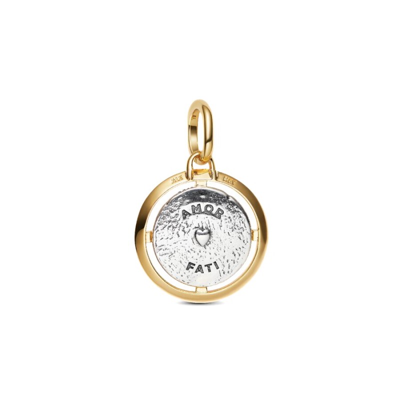 Charm Medallion Cupido "Amor Fati"