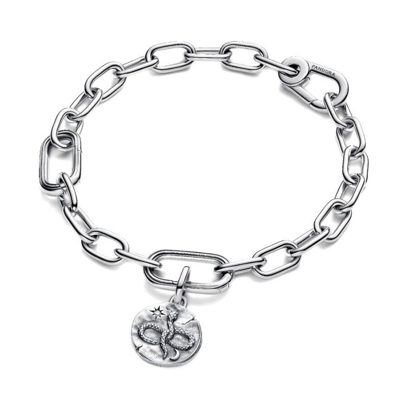 ICharm Medallion Serpente "Memento Vivere"