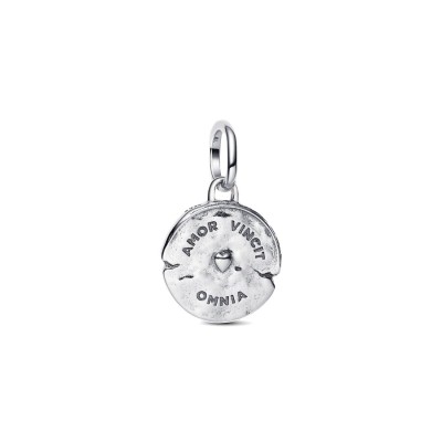 Charm Medallion Cuore Sacro "Amor Vincit Omnia" 2