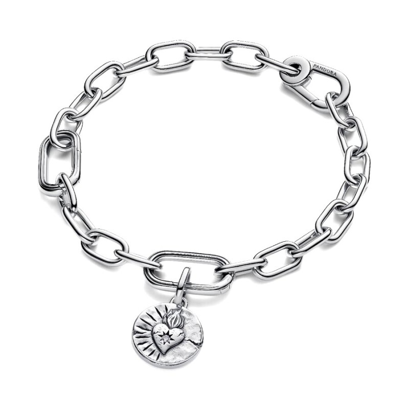 Charm Medallion Cuore Sacro "Amor Vincit Omnia"