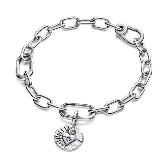 Charm Medallion Cuore Sacro "Amor Vincit Omnia"