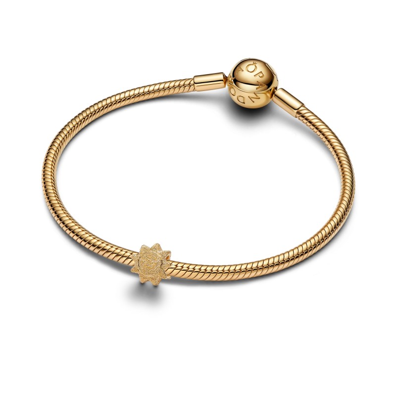 Mini Charm Sole effetto diamantato