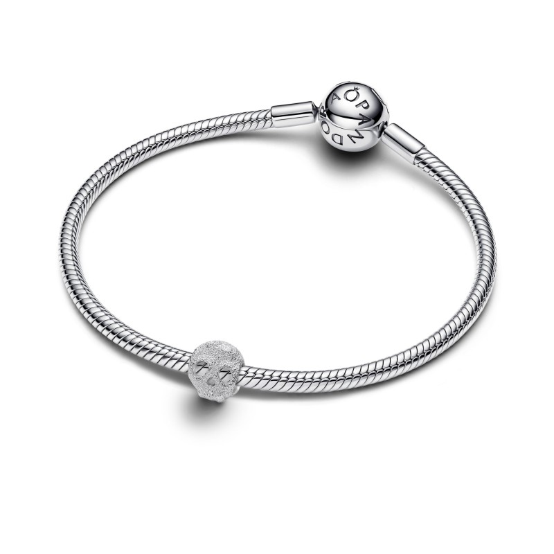 Mini Charm Teschio effetto diamantato
