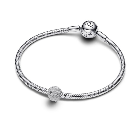 Mini Charm Teschio effetto diamantato