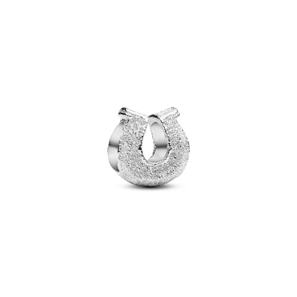Mini Charm Ferro di cavallo effetto diamantato
