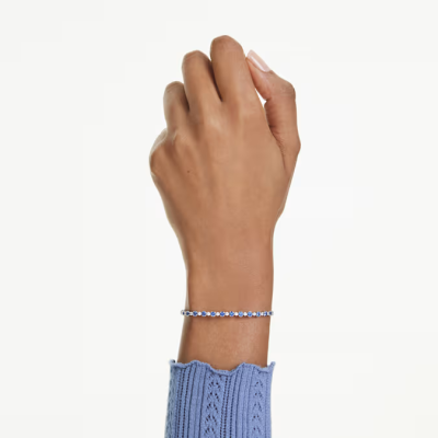 Bracciale Tennis Matrix Blu Mis M 2