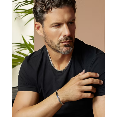 BRACCIALE ACCIAIO UOMO 2