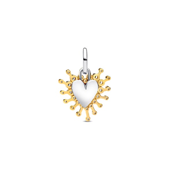 Charm pendente Cuore Luminoso