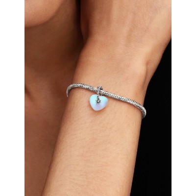Charm Pendente Cuore e Stella Cadente 2