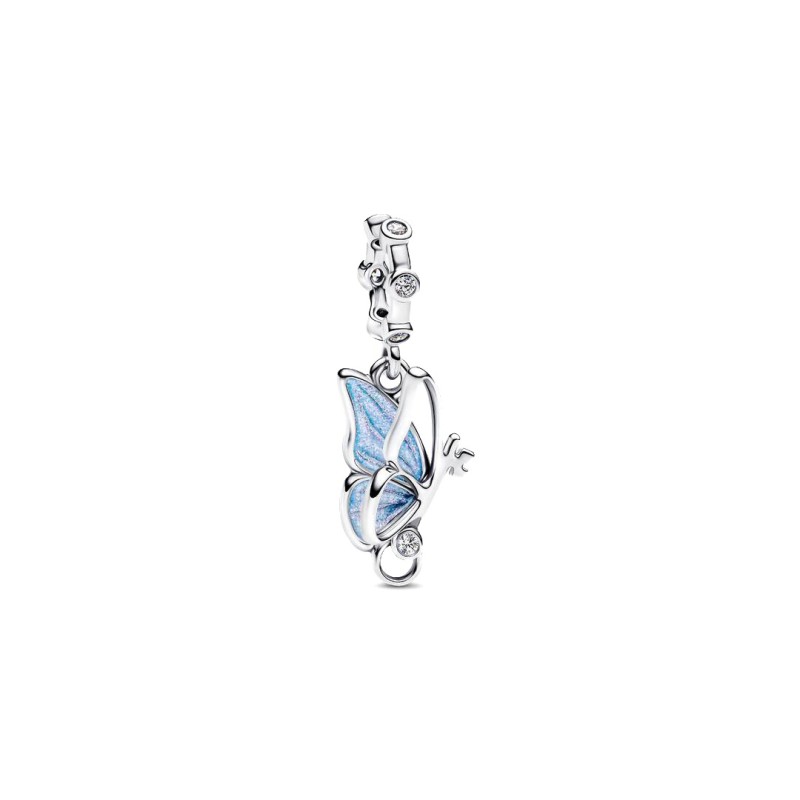 Charm Pendente Farfalla e Chiave