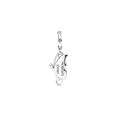 Charm Pendente Farfalla e Chiave 2