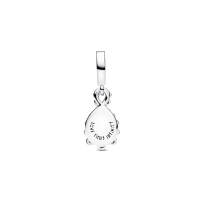 Charm Pendente Doppio Infinito Opalescente 2