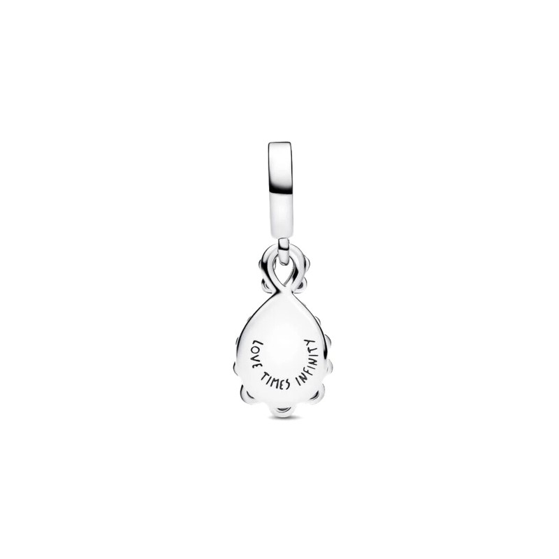Charm Pendente Doppio Infinito Opalescente