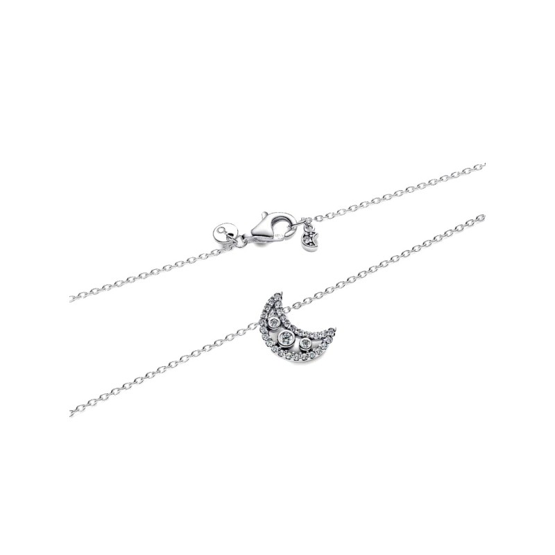 Collana con pendente Falce di luna