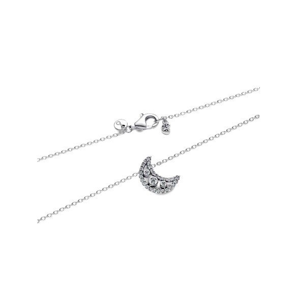 Collana con pendente Falce di luna