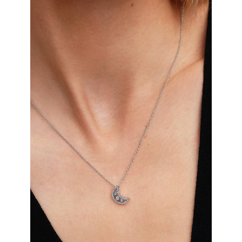 Collana con pendente Falce di luna