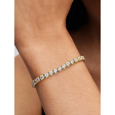 Bracciale Tennis con Pietre grandi 2