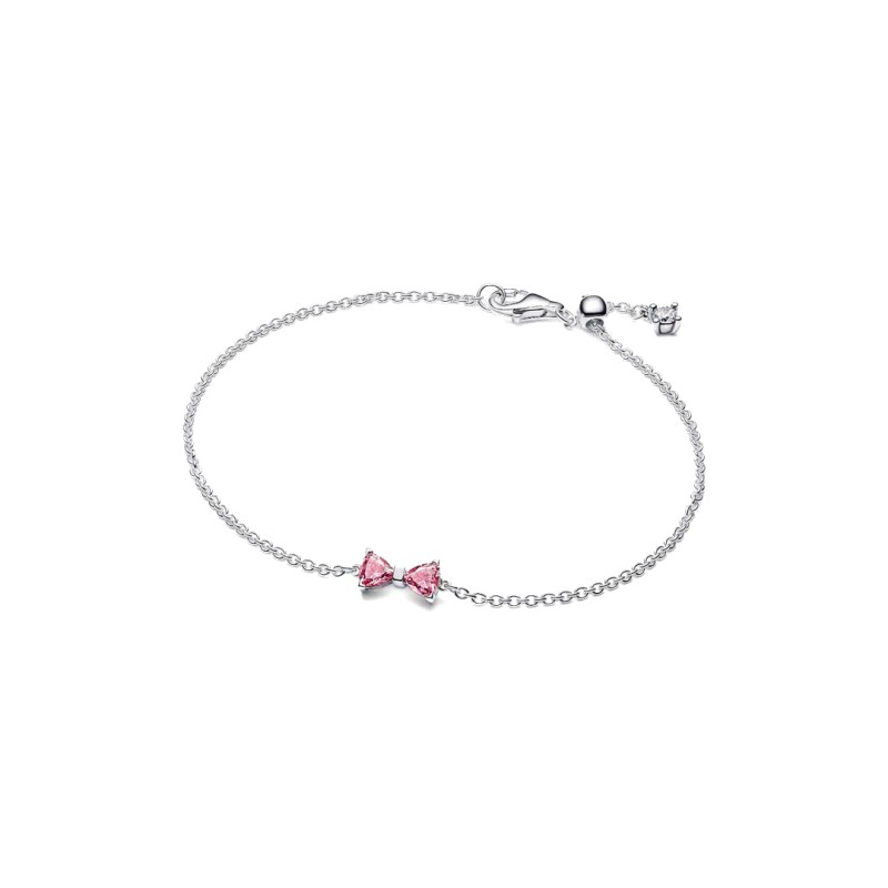 Bracciale Fiocco Luminoso Rosa
