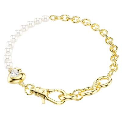Braccialetto Idyllia, Crystal Pearl