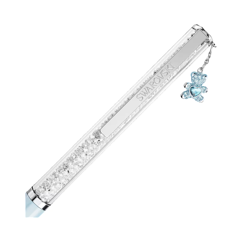 Penna a sfera Crystalline, Orsetto, Blu