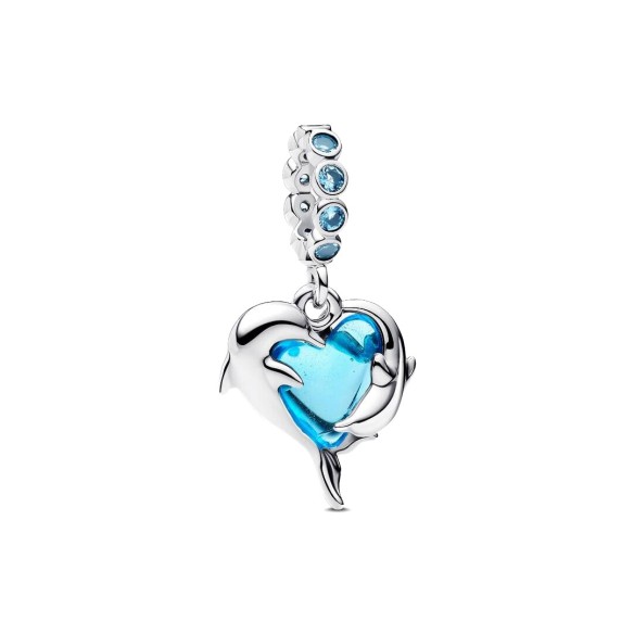 Delfini e Cuore Vetro di Murano